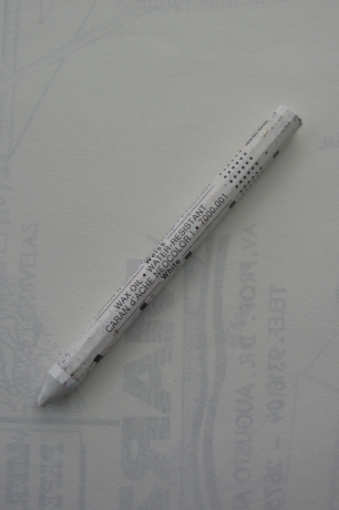 Lápis Cera Branco Neocolor I Caran D\'Ache
