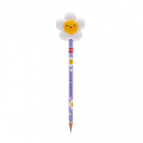 Lápis Com Squeezies Daisy Legami