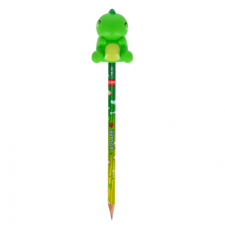 Lápis Com Squeezies Dino Legami