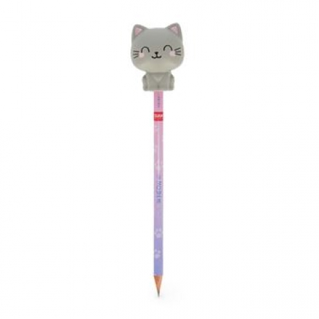 Lápis Com Squeezies Kitty Legami
