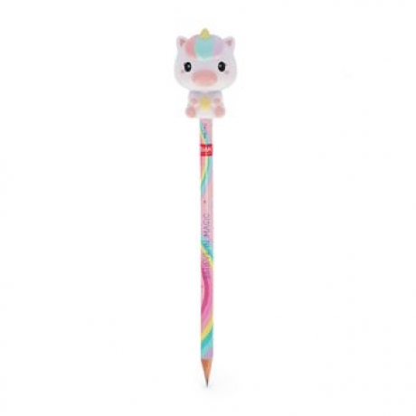 Lápis Com Squeezies Unicornio Legami