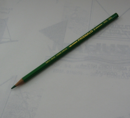Lápis De Cor Verde Prismalo I 999.220