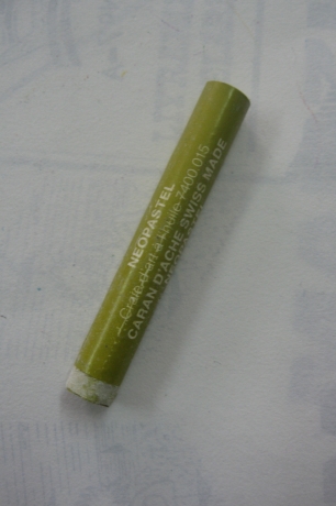 Lápis Verde Neopastel Caran D\'Ache 7400.015