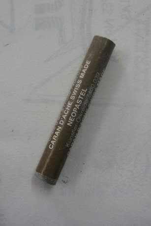 Lápis Verde Seco Neopastel Caran D\'Ache
