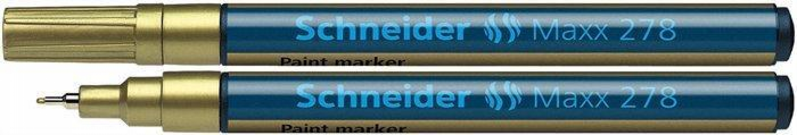 Marcador Dourado Schneider Maxx 278