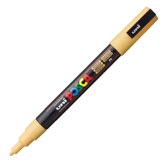 Marcador Posca Uni Alperce Pc-3M Fino