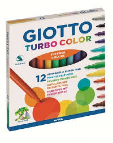 Marcadores C/12 - Turbocolor Giotto