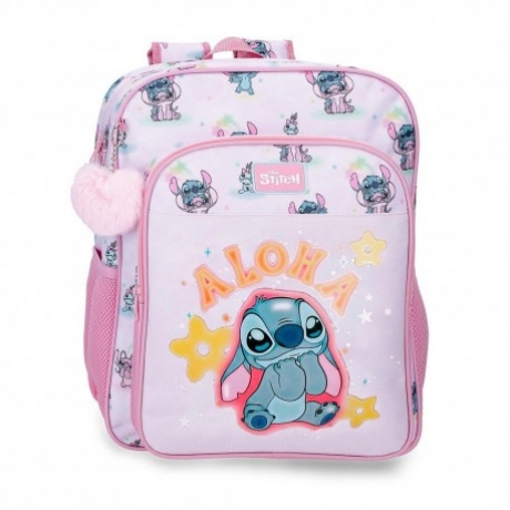 Mochila Adaptavel 40Cm Stitch You & Me