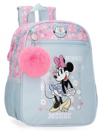 Mochila Adaptável 28 Cm Minnie Happy