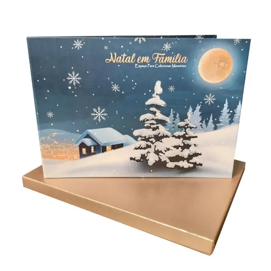 O Livro De Natal Em Família C/ Caixa
