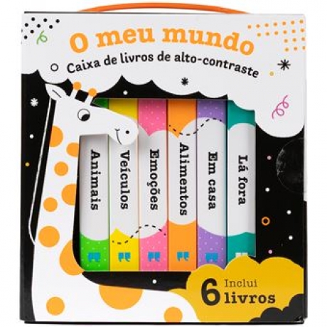 O Meu Mundo - Caixa De Livros De Alto-