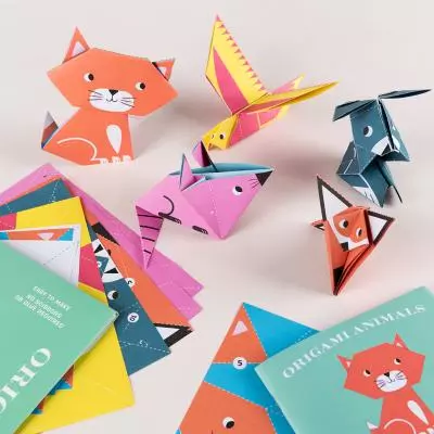 Origami 5 Animais Diferentes