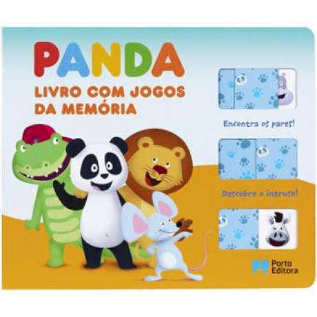 Panda Livro Com Jogos De Memória