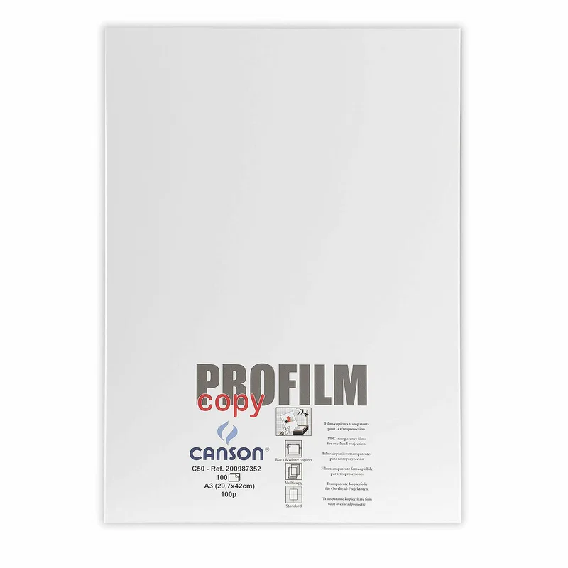 Papel Acetato A3 Retroprojetor Canson