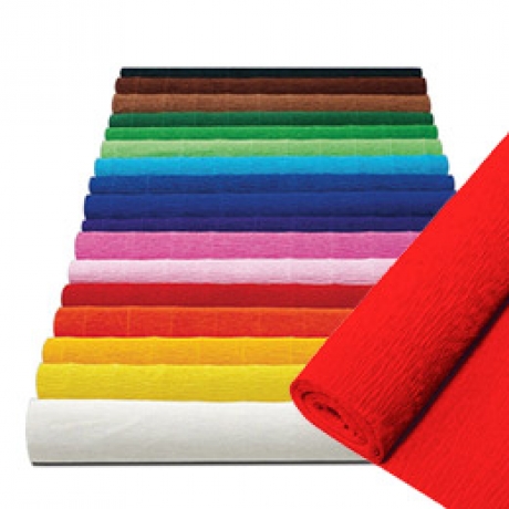 Papel Crepon Vermelho Florista Fama 747