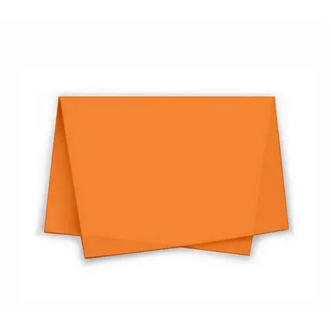 Papel Seda Laranja Refª S0718104