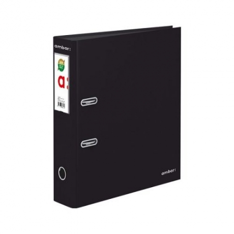 Pasta Arquivo Lisa Preto L/L Ambar