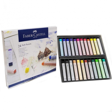 Pastel Seco C/24 Soft Faber-Castell