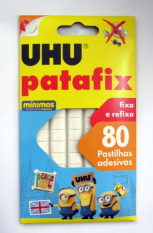 Patafix Uhu-80 Pastilhas Adesivas Branco