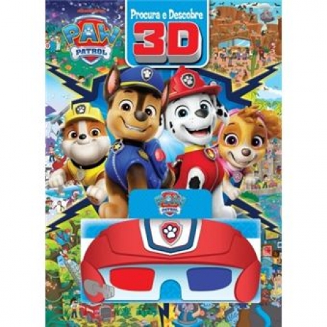 Paw Patrol - 3D Procura E Descobre