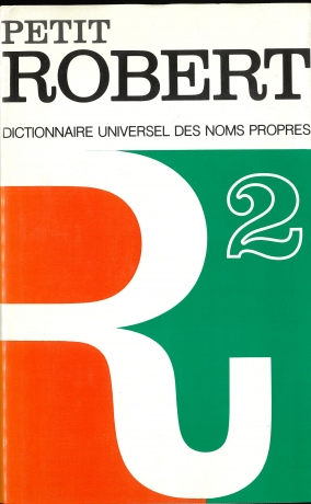 Petit Robert 2 Dic. Universel Des Noms