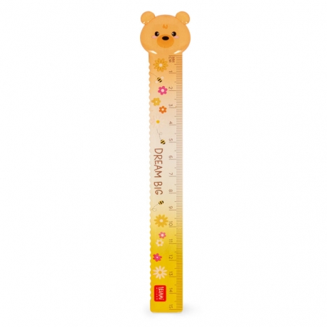 Régua 15 Cm Teddy Bear Legami