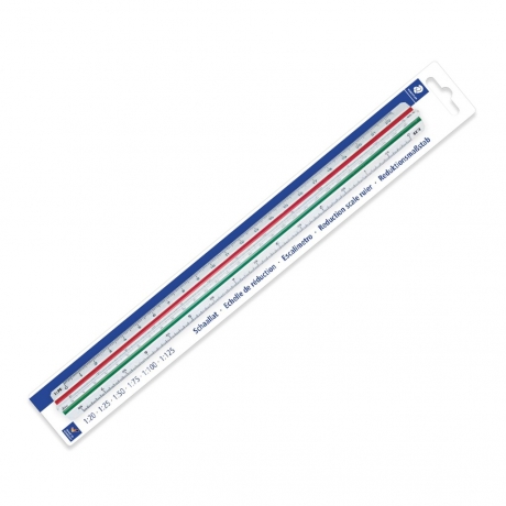 Régua Escalas Mars Staedtler 561 98-1Bk