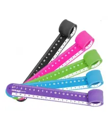 Régua Rolometro 30 Cm Silicone Cores St