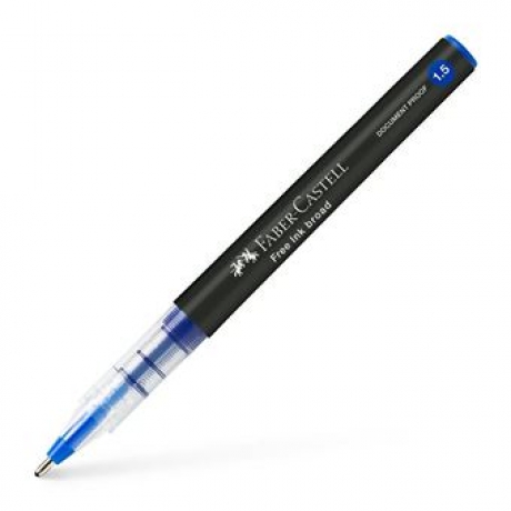 Roller-Pen Azul 1.5 Mm Free Ink Broad