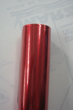 Rolo Papel Metalizado 50X10M Vermelho