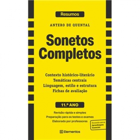 Sonetos Completos - Resumos