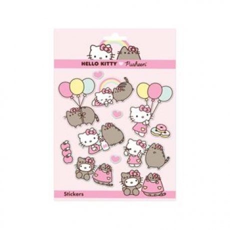 Stickers Hello Kitty-Gato Pusheen Pukt5450