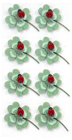 Stickers Trevo Com Joaninha