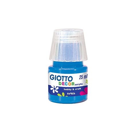 Tinta Acrílica Giotto Azul Cyan 25Ml  5381 15
