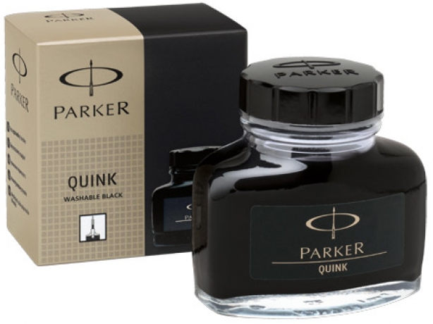 Tinteiro Preto Quink Parker