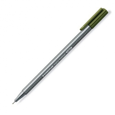 Triplus Fineliner Verde Azeitona 57