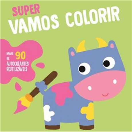Vamos Colorir - Vaca