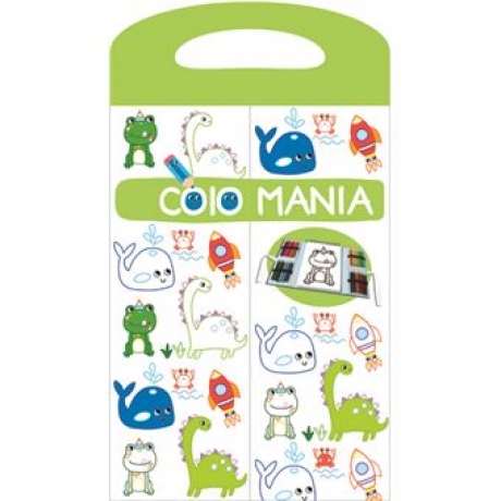 Verde C/ Lápis De Cor - Colo Mania
