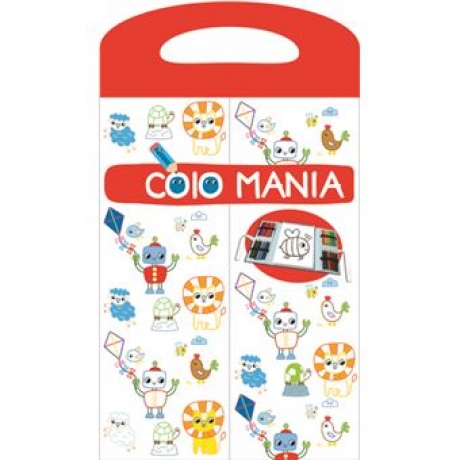 Vermelho C/ Lápis De Cor - Colo Mania
